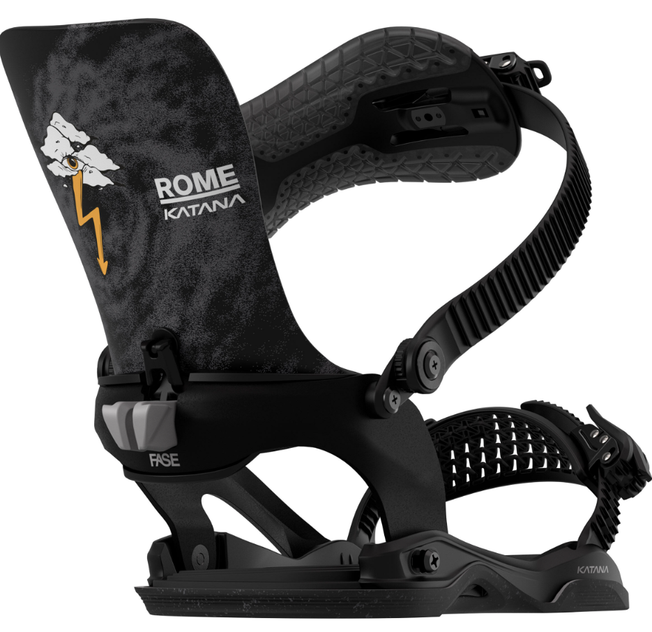 FASE Rome Katana Pro Snowboard Bindings 2027 - Wetndry Boardsports - Open