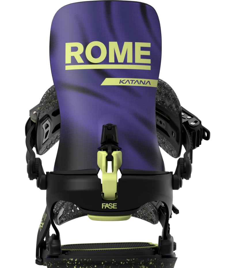 FASE Rome Katana Team Snowboard Binding 2027 - Wetndry Boardsports - Highback