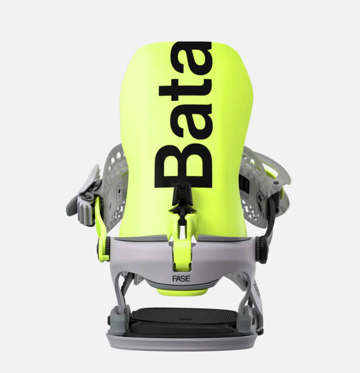 FASE Bataleon Blaster AsymWrap Snowboard Bindings 2027 (Neon Yellow) - Wetndry Boardsports - Highback