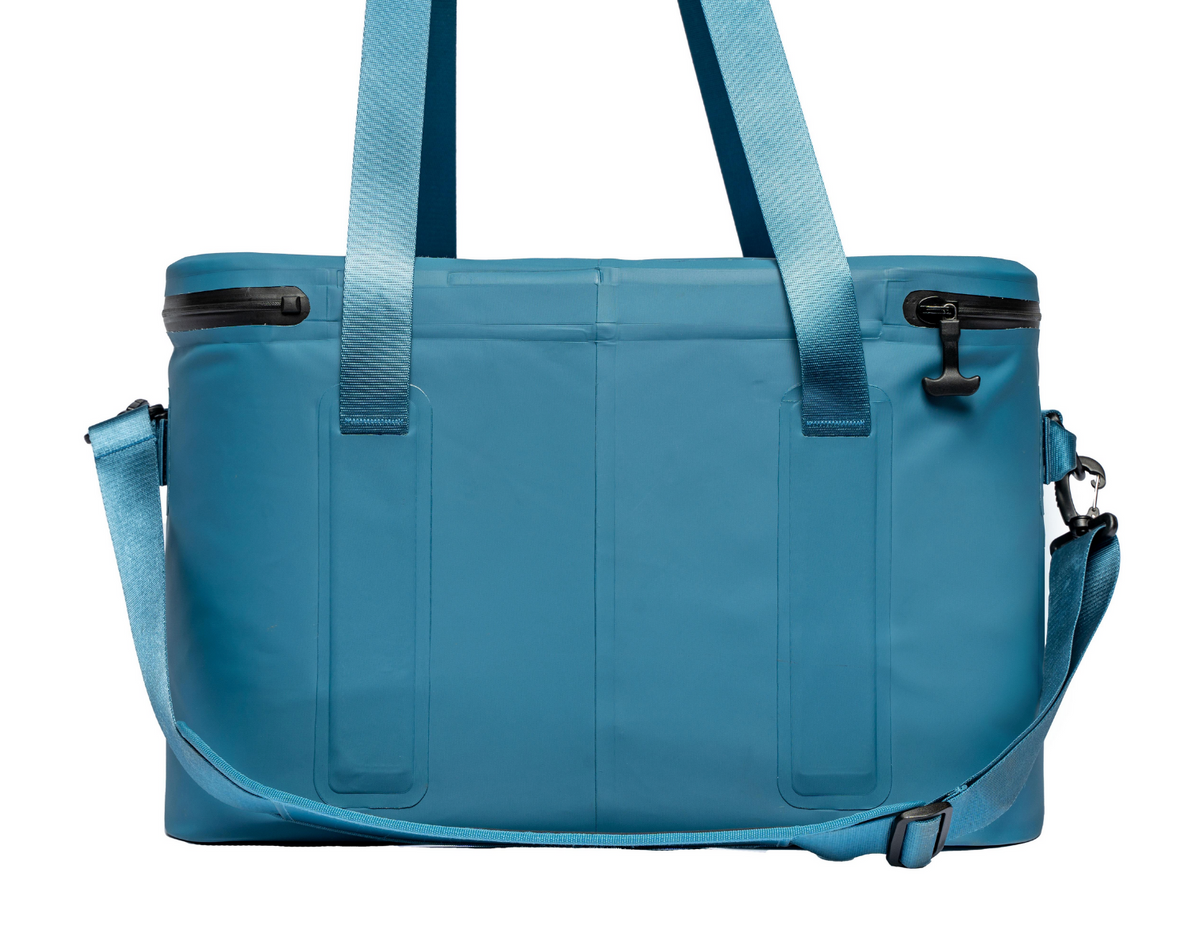 Red Waterproof Soft Cooler Bag 18L (Storm Blue) - Wet N Dry Boardsports