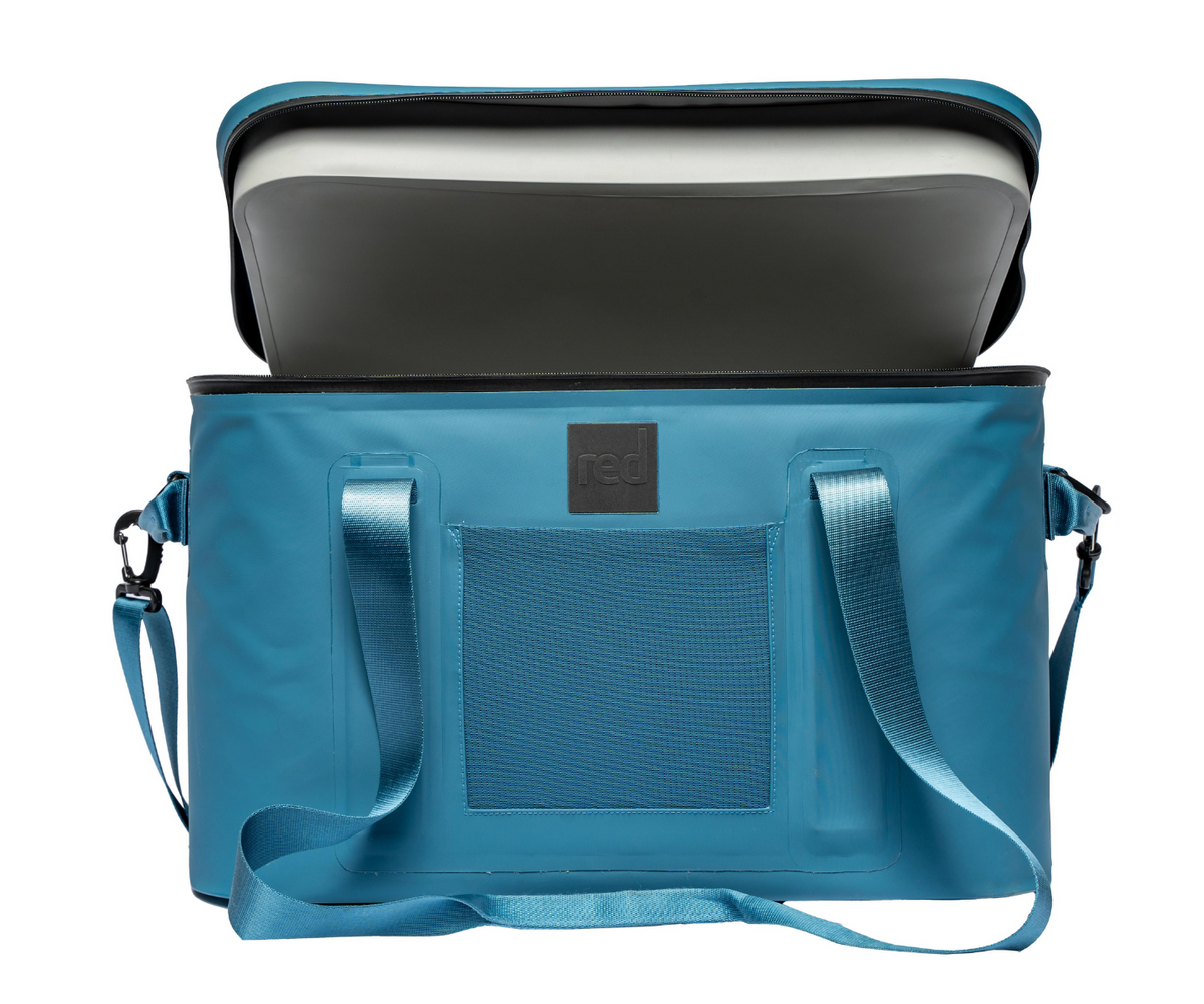 Red Waterproof Soft Cooler Bag 18L (Storm Blue) - Wet N Dry Boardsports