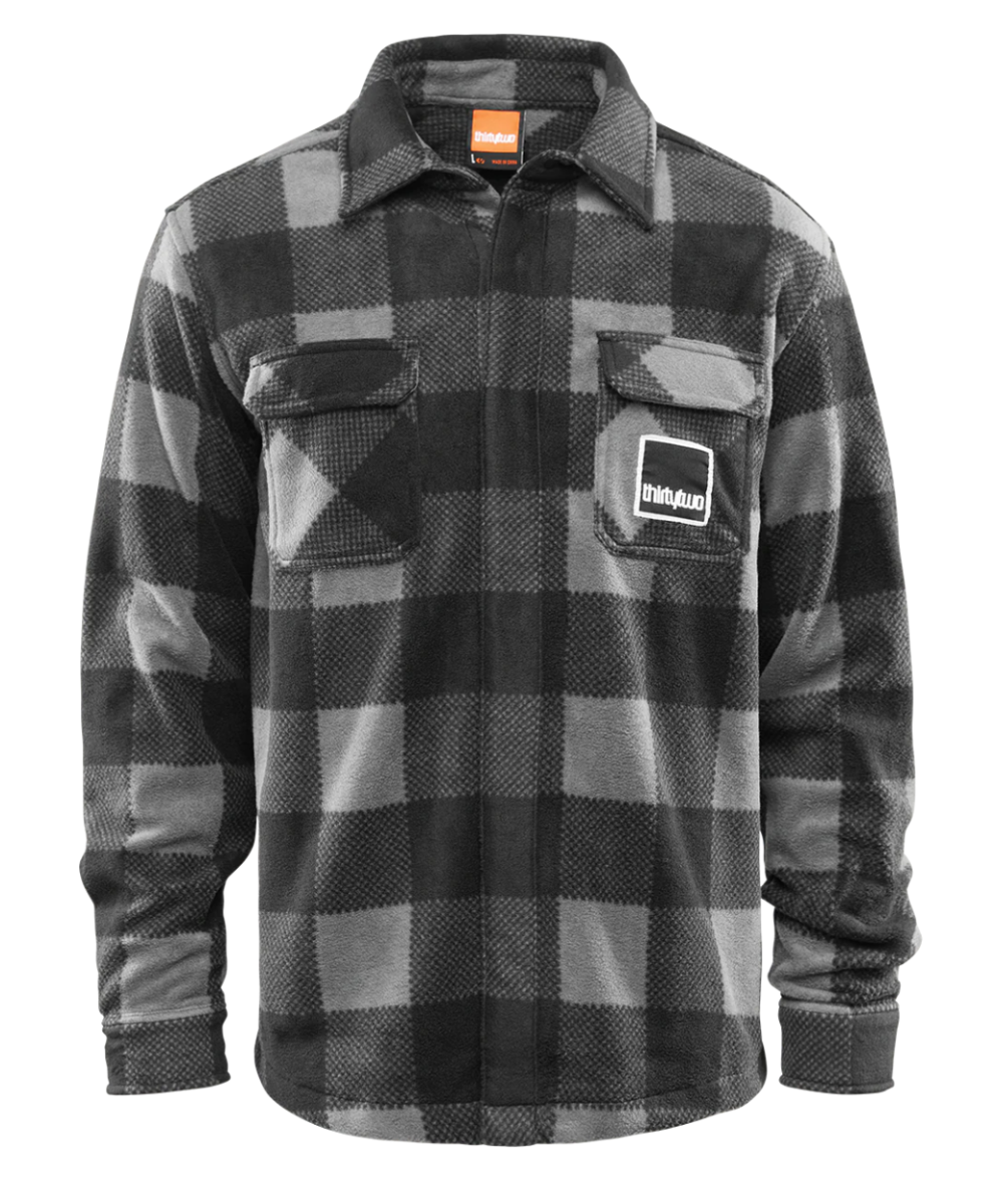 ThirtyTwo Rest Stop Shirt (Black/Charcoal) - Wet 'N' Dry Boardsports