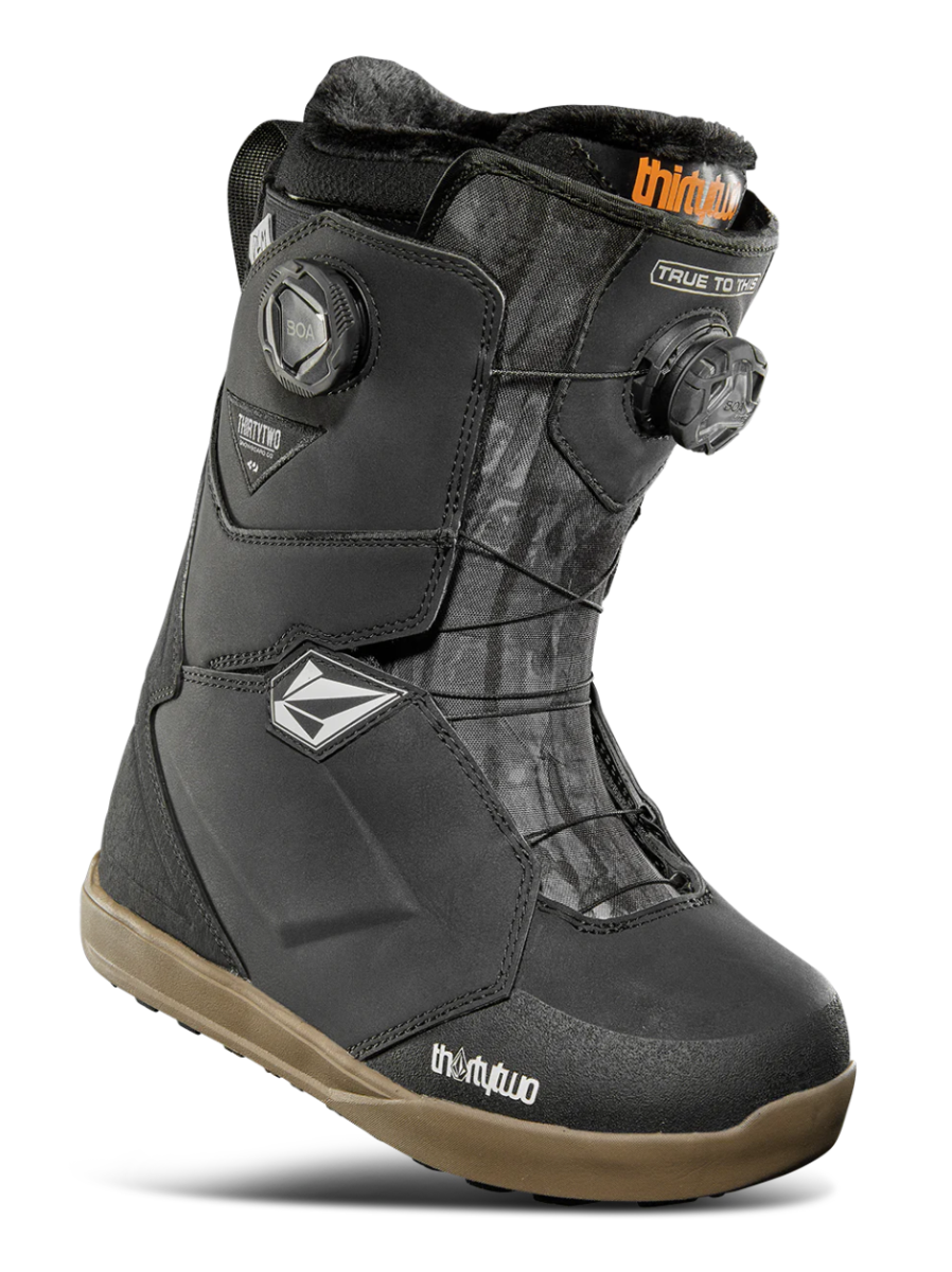 ThirtyTwo Women's Lashed Double BOA X Volcom 2025 (Black) - Wet 'N' Dry Boardsports