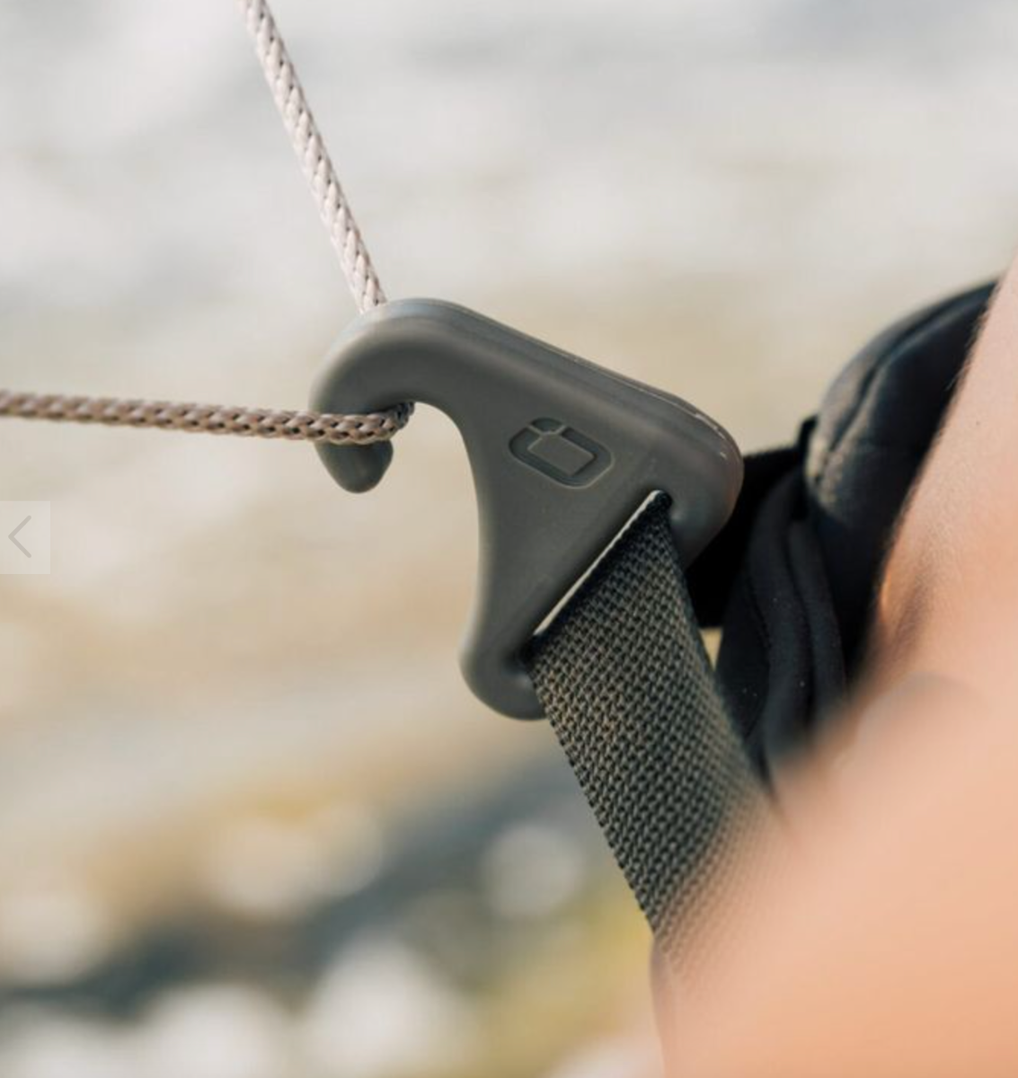 Ozone Stash Belt Hook - close up