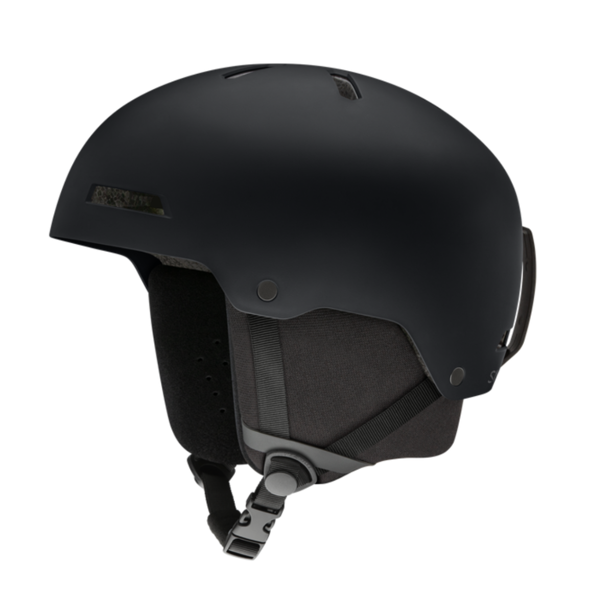 Smith Rodeo Jr Snow Helmet (Matte Black) - Wet N Dry Boardsports 1