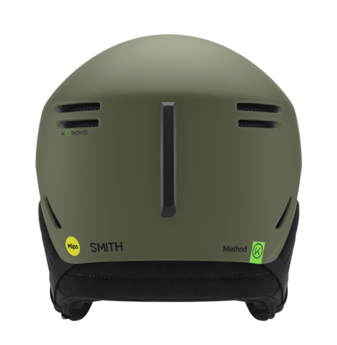 Smith Method Mips Snow Helmet (Matte Fatigue Green) - Wet N Dry Boardsports 2