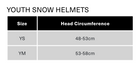 Smith Rodeo Jr Snow Helmet (Matte Black) - Wet N Dry Boardsports 3