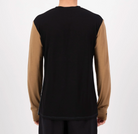 Mons Royale Yotei Merino Long Sleeve (Blue/Toffee/Black) - Wet N Dry Boardsports 2