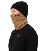 Mons Royale Double Up Merino Neckwarmer (Toffee) - Wet N Dry Boardsports 3
