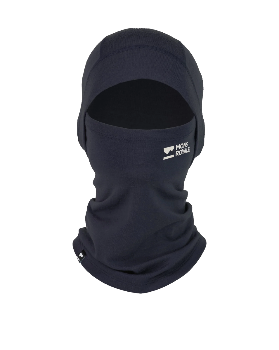 Mons Royale Olympus Merino Balaclava (Black) - Wet N Dry Boardsports 3