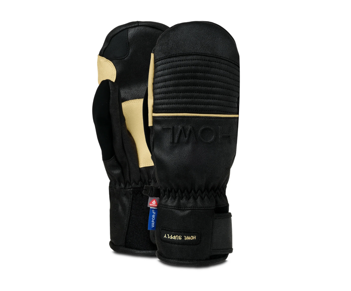 Howl Supply Sexton Ski/Snowboard Mitts (Black) - Wet N Dry Boardsports 1