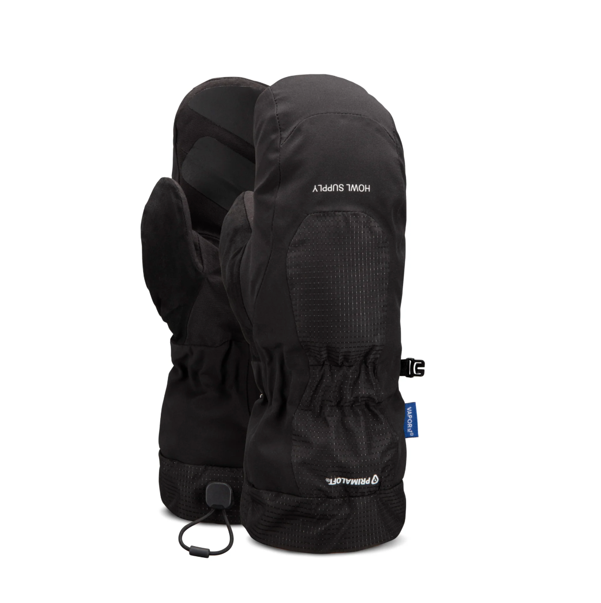 Howl Supply Polar Ski/Snowboard Mitts (Black) - Wet N Dry Boardsports