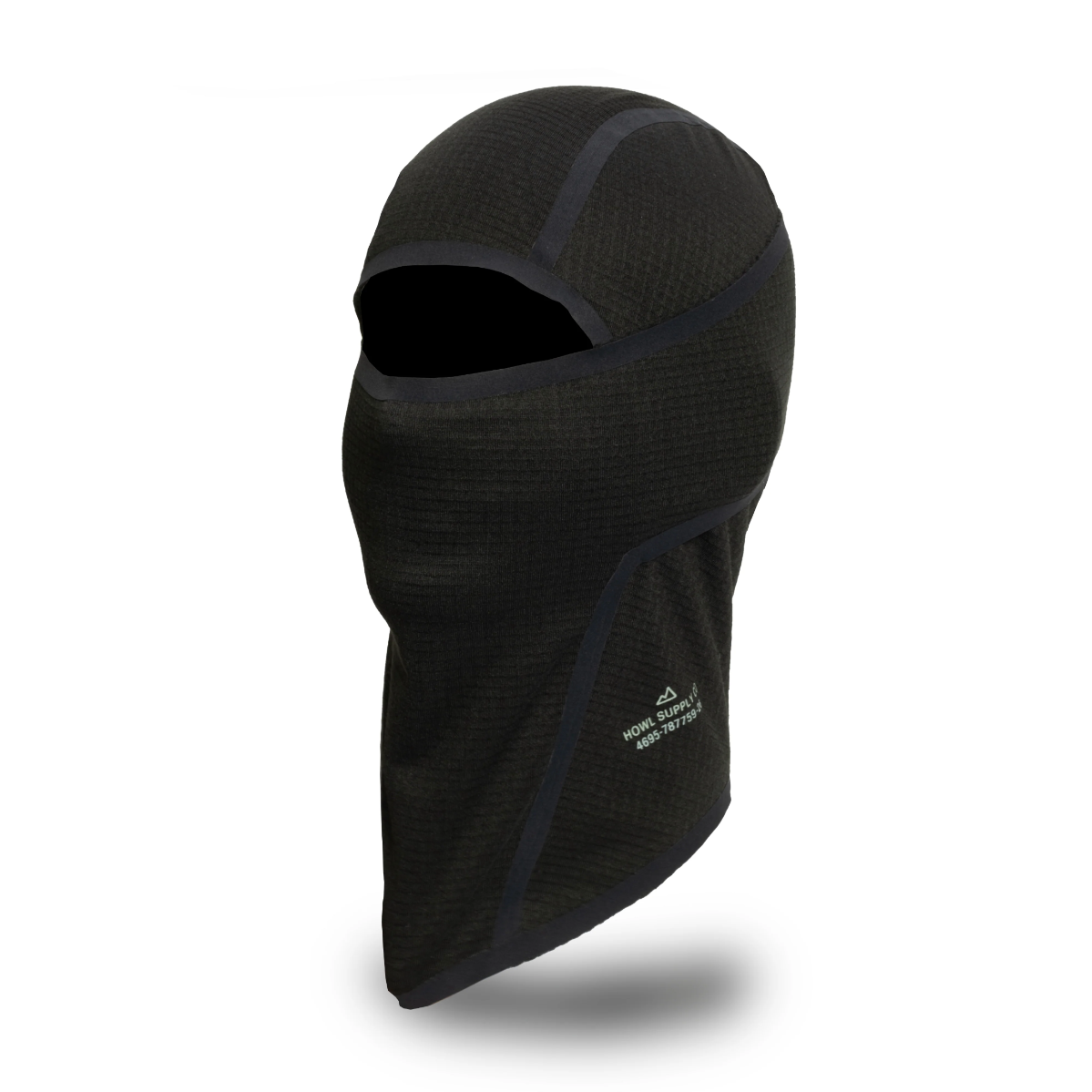 Howl Supply Taped Facemask (Black) - Wet N Dry Boardsports