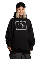 Brethren M.G Snowboard Hoodie (Darkside Black) - Wetndry Boardsports 