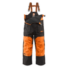 ThirtyTwo Basement Snowboarding/Ski Bib Pants (Black/Orange) - Wet N Dry Boardsports 2