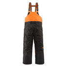 ThirtyTwo Basement Snowboarding/Ski Bib Pants (Black/Orange) - Wet N Dry Boardsports 3