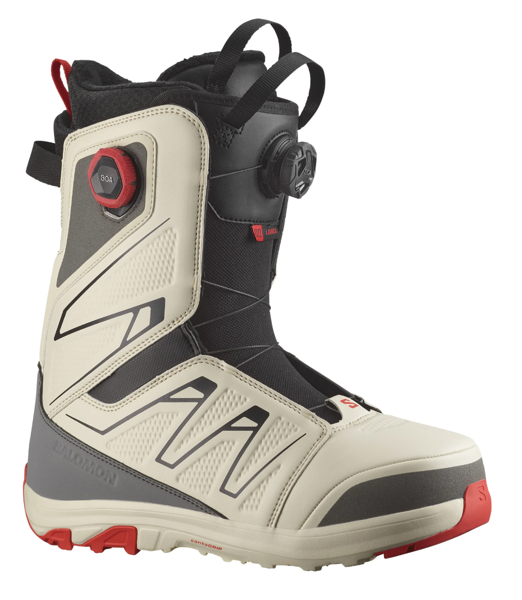Salomon Launch Boa SJ Snowboard Boots (Vanilla Ice) - Wetndry Boardsports
