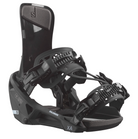 Salomon XA Supermatic Snowboard Binding 2026 (Black) - Wetndry Boardsports - Side View