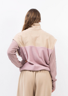 Eivy Ball Fleece Vest (Sand/Faded Woodrose) - Wetndry Boardsports - Back