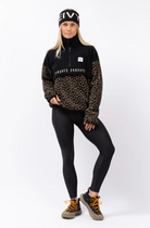 Eivy Ball Fleece (Black/Leopard) - Wetndry Boardsports - Model 2