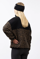 Eivy Ball Fleece (Black/Leopard) - Wetndry Boardsports - Back