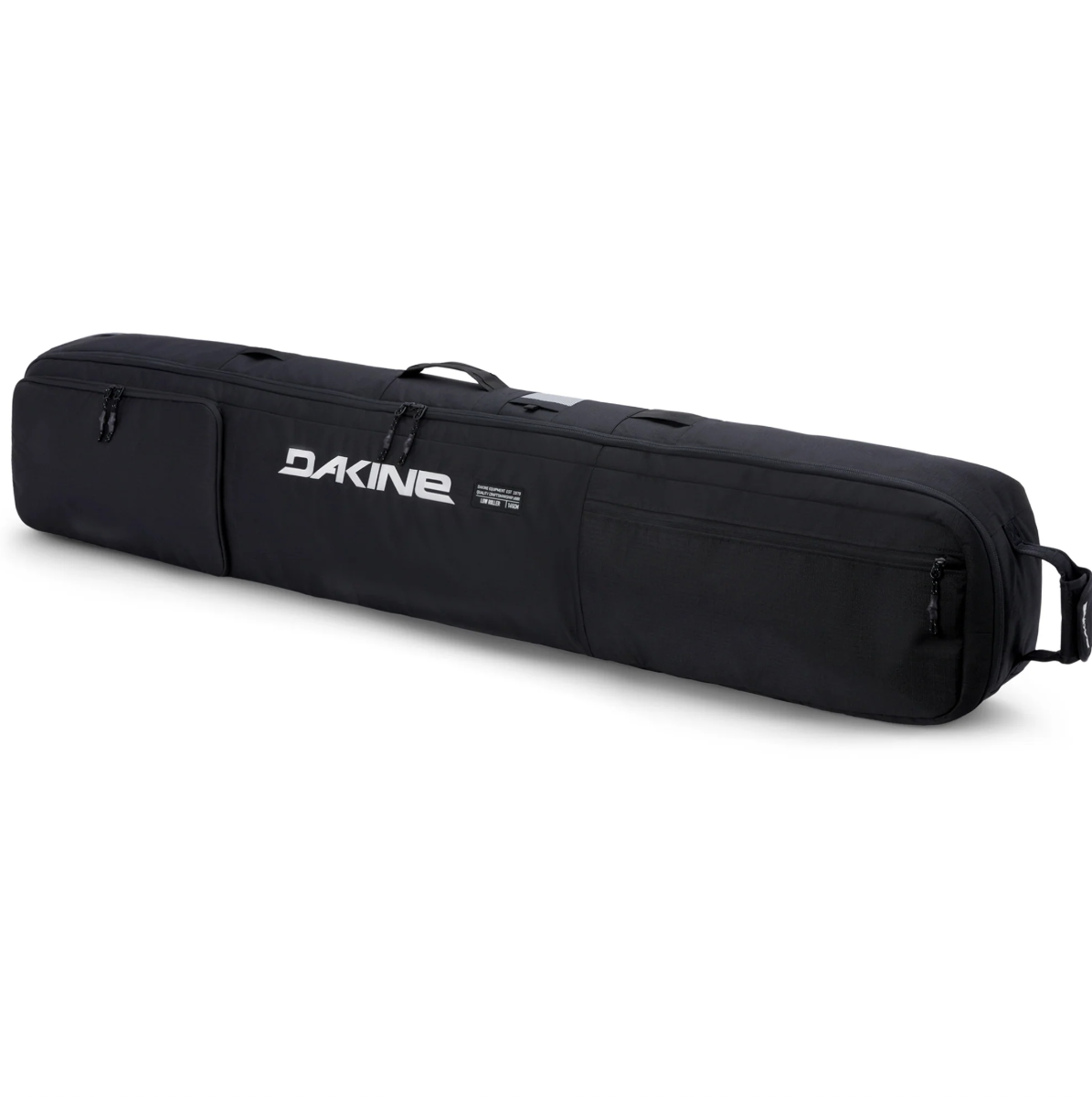 Dakine Low Roller Wheeled Snowboard Bag (Black) - Wet N Dry Boardsports 1