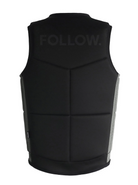 Follow Section Impact Vest (Black/Petina) - Wetndry Boardsports - Back