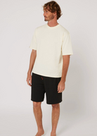 Follow Modern Tee (Cream) - Wetndry Boardsports - Model 2