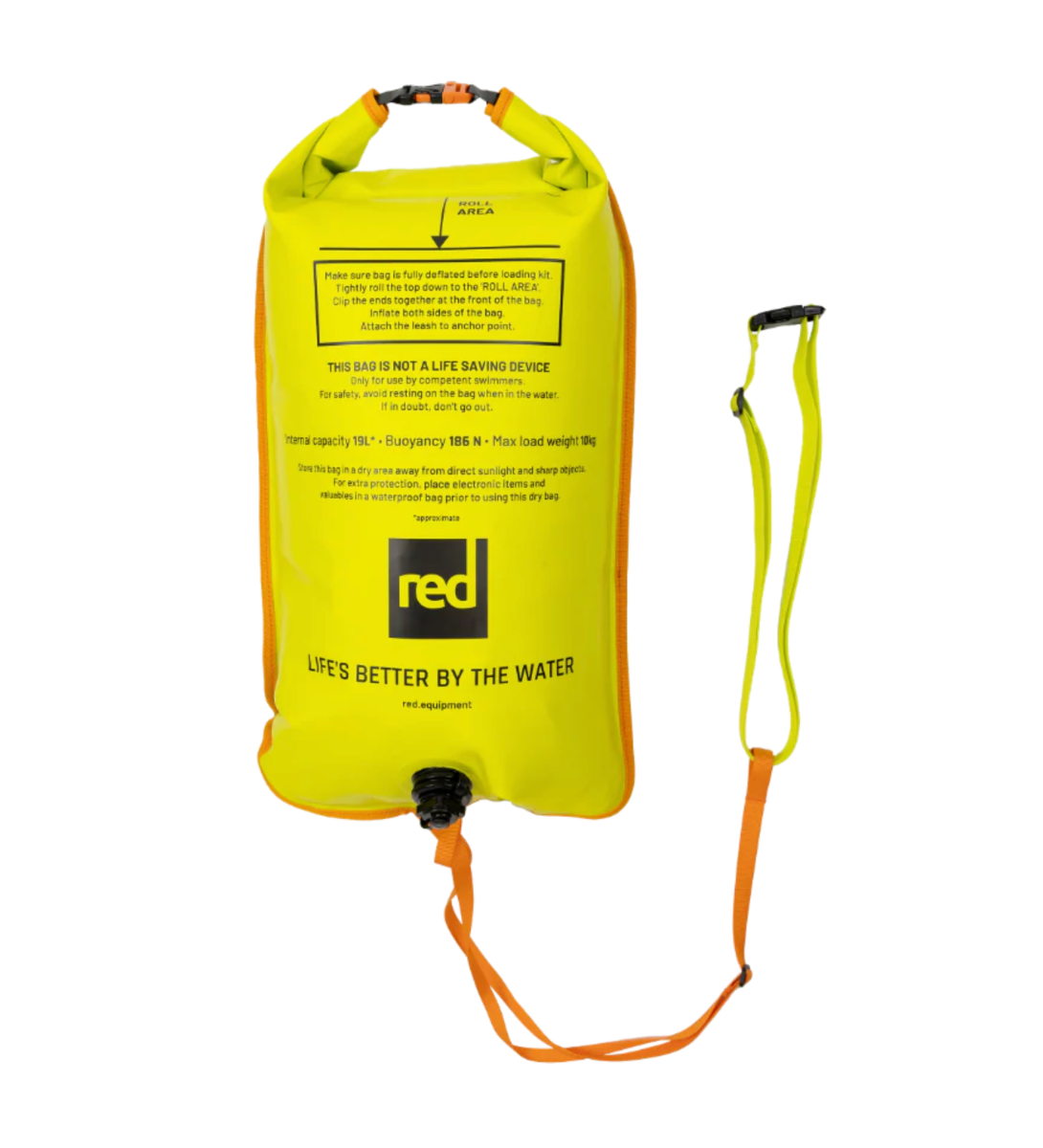 Red Paddle Co 2-in-1 Reversible Swim Tow Float/Backpack - Wetndry Boardsports 2