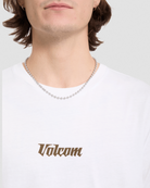 Volcom Linear Tshirt (White) - Wetndry Boardsports - Close