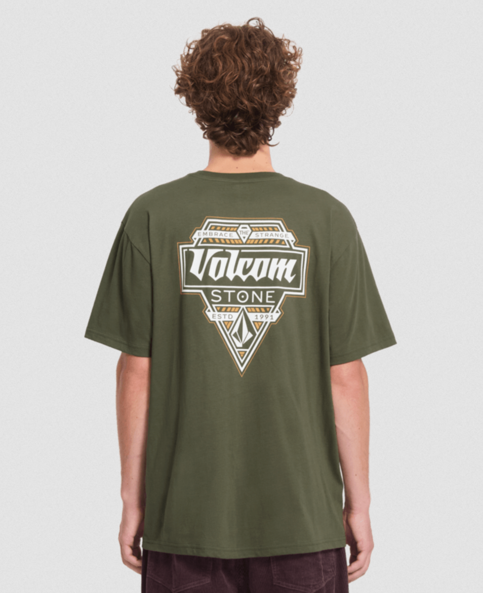 Volcom Linear Tshirt (White) - Wetndry Boardsports - Back
