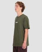 Volcom Linear Tshirt (Winter Moss) - Wetndry Boardsports - Side