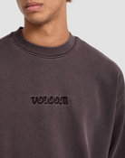 Volcom Big Stone Crew Sweatshirt (Raisin) - Wetndry Boardsports - Front