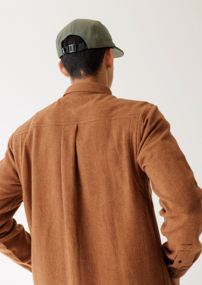 Kavu Langley Shirt (Burnt Umber) - Wetndry Boardsports