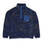 Kavu Teannaway Fleece (Blue Water Topo) - Wetndry Boardsports