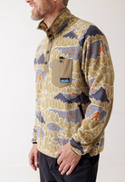 Kavu Teannaway Fleece (Sasquatch Sighting) - Wetndry Boardsports - model