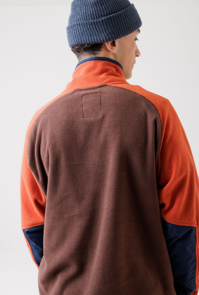 Kavu Teannaway Fleece (Red Earth) - Wetndry Boardsports - Back