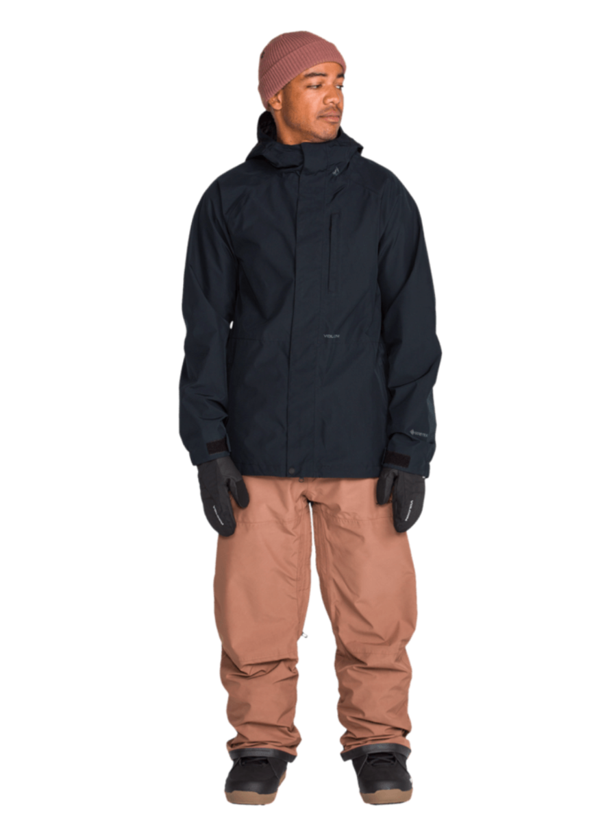 Volcom Dua Insulated GORE-TEX Ski/Snowboard Jacket (Black) - Wetndry Boardsports - Model