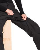 Volcom Pollock Baggy Ski/Snowboard Pant (Black) - Wetndry Boardsports - Vent