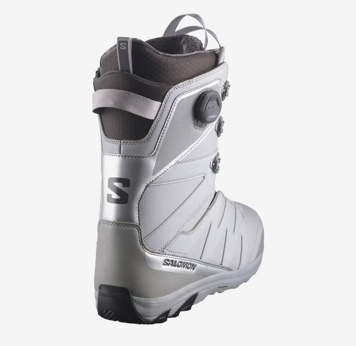 Salomon X Approach Lace SJ Boa Snowboard Boots (Silver/Alloy) - Wetndry Boardsports - Back