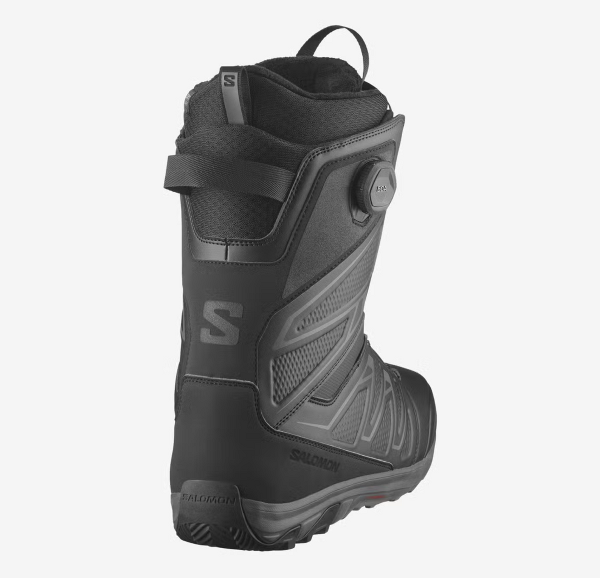 Salomon Launch Boa SJ Snowboard Boots (Black) heel