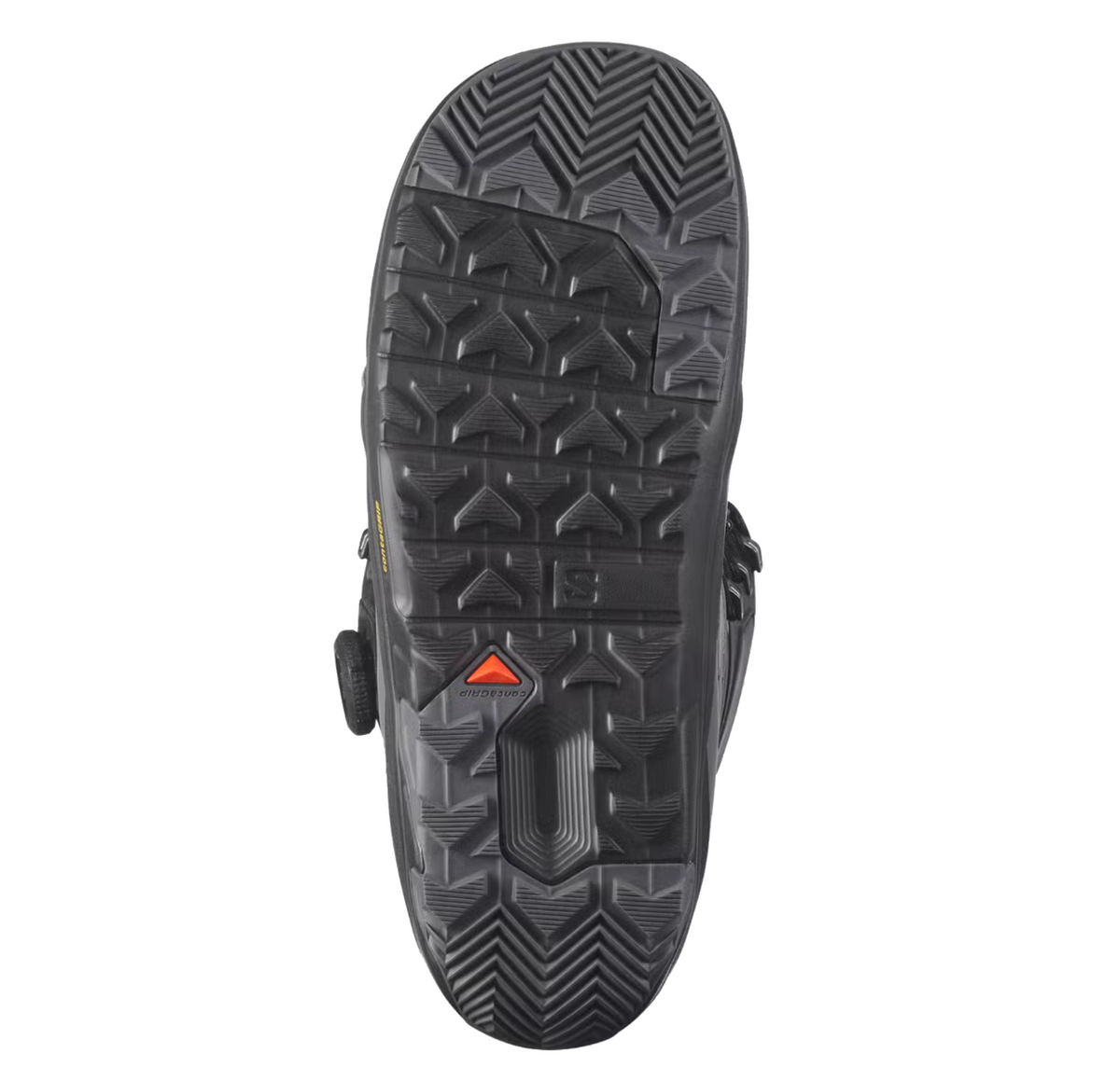 Salomon X Approach Lace SJ Boa Snowboard Boots (Black/Asphalt) - Wetndry Boardsports - Sole