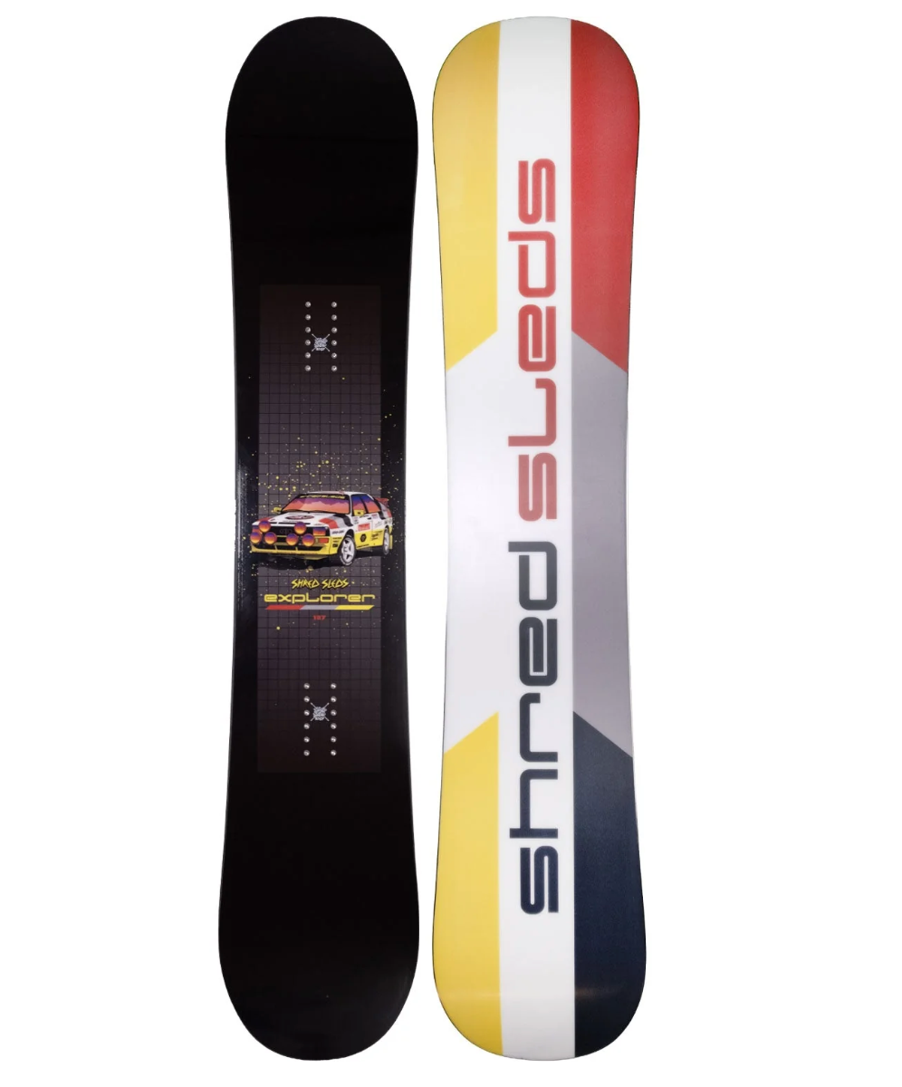 Shred Sleds Explorer 2027 Snowboard - Wetndry Boardsports