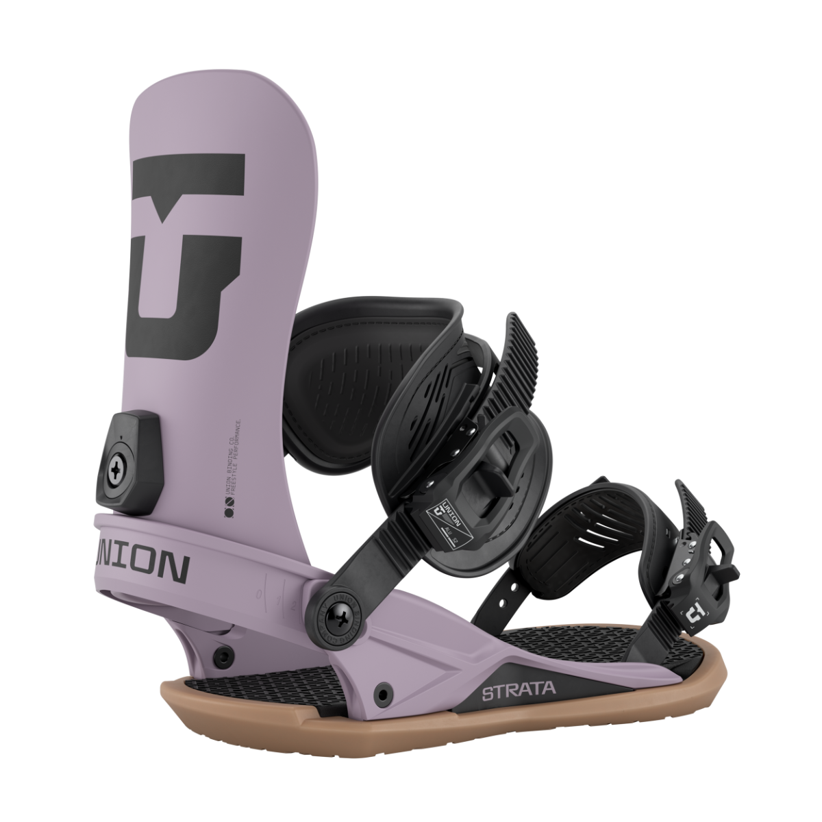 Union Strata Snowboard Bindings 2026 (Grey Violet) - Wet N Dry Boardsports 5