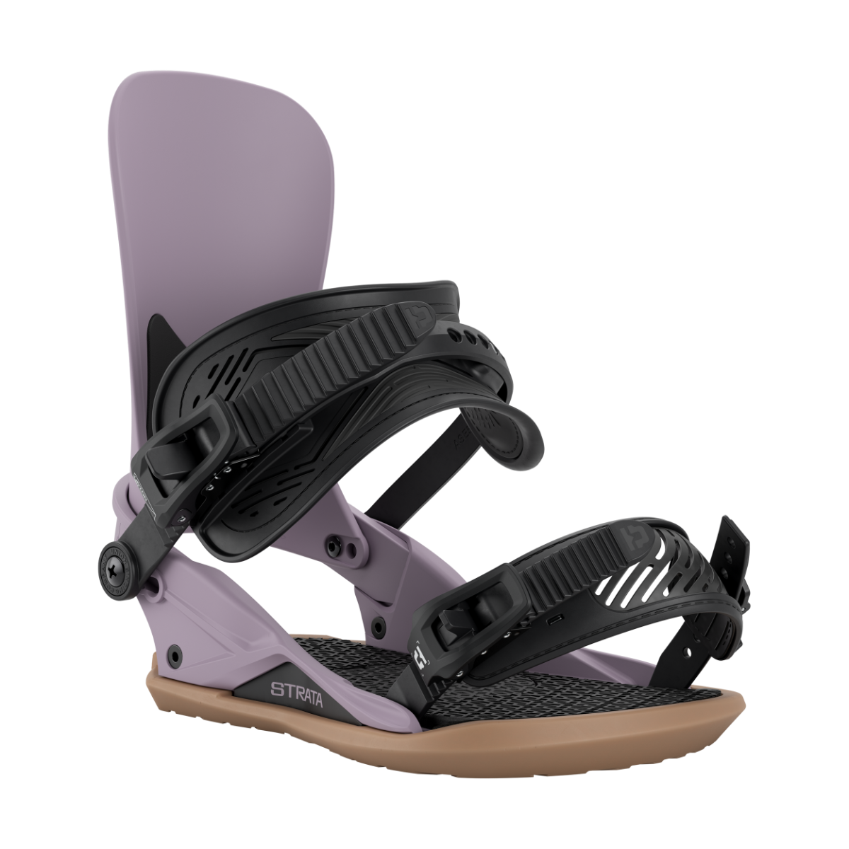 Union Strata Snowboard Bindings 2026 (Grey Violet) - Wet N Dry Boardsports 1