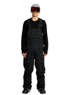 Volcom Roan Snowboard/Ski Bib Pants (Black) - Wetndry Boardsports - Front