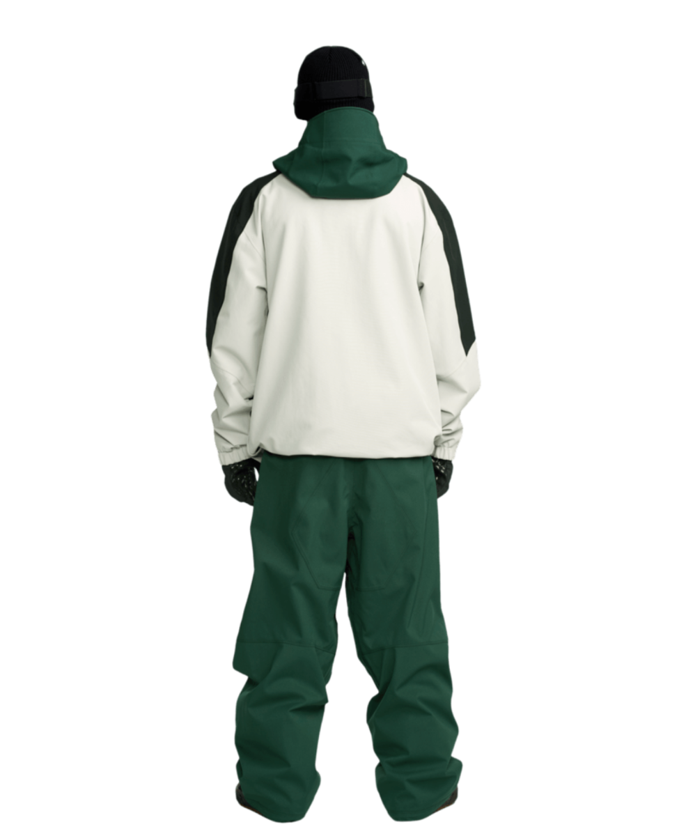 Volcom Brighton Pullover Snowboard/Ski Jacket (Stone) - Wetndry Boardsports - Outfit Back