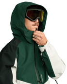 Volcom Brighton Pullover Snowboard/Ski Jacket (Stone) - Wetndry Boardsports - Hood2
