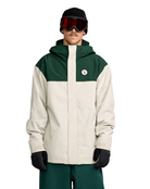 Volcom Buckthreeeighty Snowboard/Ski Jacket (Stone) - Wetndry Boardsports - Front