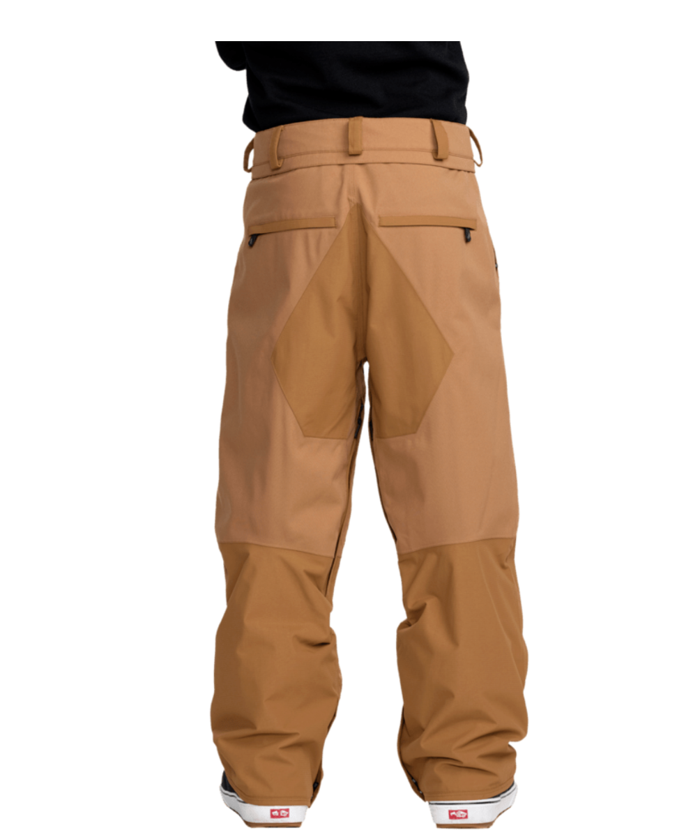 Volcom Kleveland Snowboard/Ski Pants (Terra Brown) - Wetndry Boardsports - Back